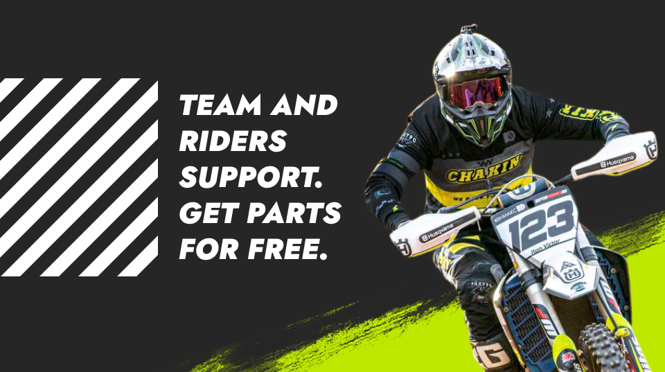 Support for teams and riders